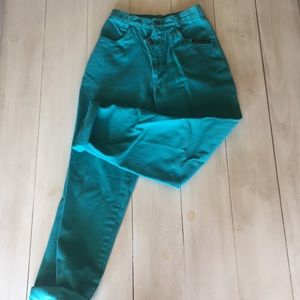 🔆vintage turquoise Rocky Mountain jeans🔆